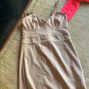Tan dress